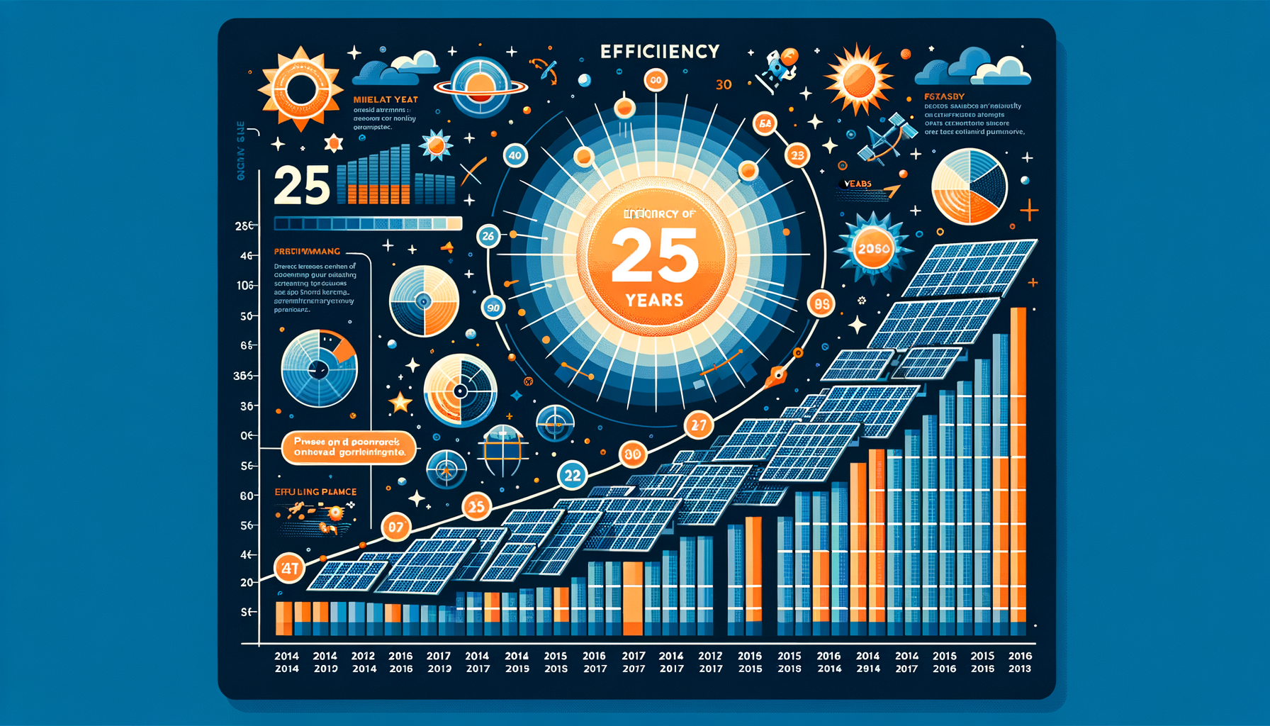 ALT: Solar panel efficiency over years