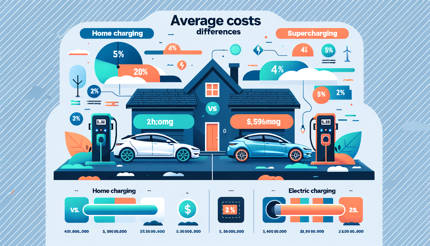 ALT: A cost comparison infographic for Tesla charging methods